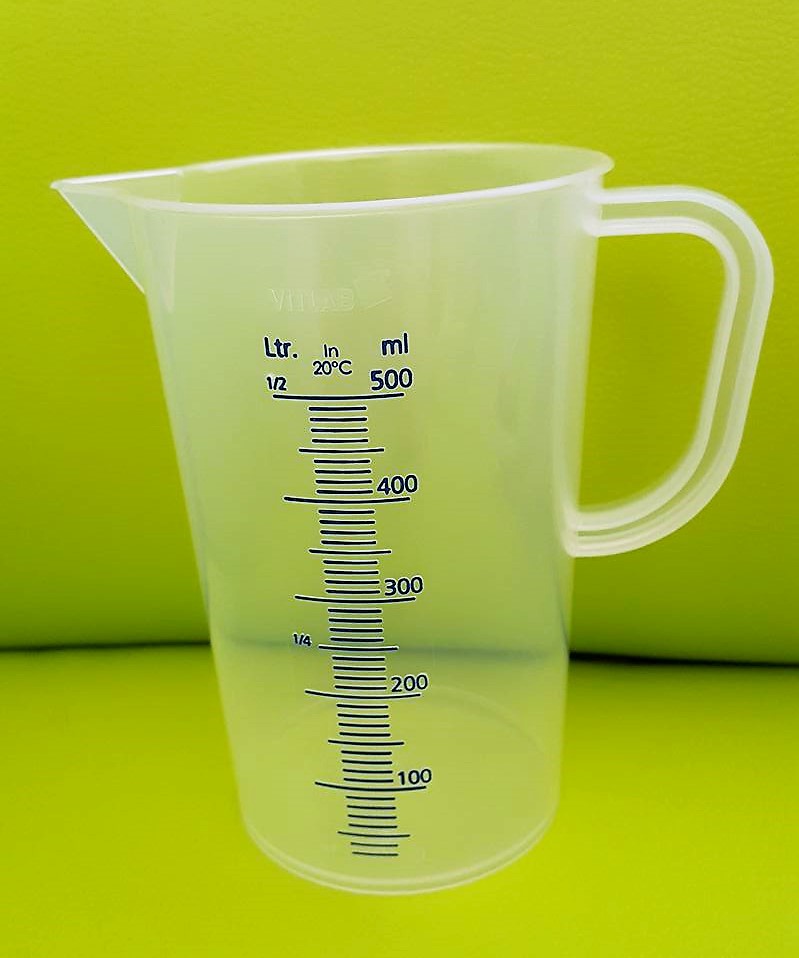 Messbecher 0,5 Liter – Oekolab Fuhrmann GmbH