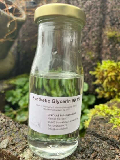 Synthetic Glycerin 99,7% - Lebensmittelqualität E422 - 100ml