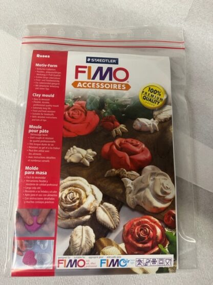FIMO Seifenform Rosen