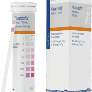 Nitrat / Nitrit Halbquantitative Teststreifen 10-500 mg/L NO3, 1-80 mg/L NO2