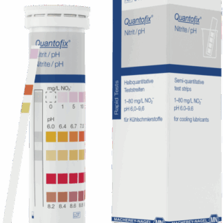 Nitrite / ph Halbquantitative Teststreifen 1-80 mg/L NO2, pH 6,0-9,6